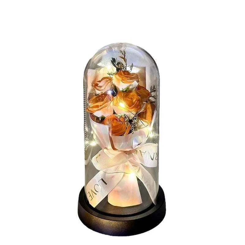 Bionic bouquet gift with a tote bag in a selection of eight colours including gradient options