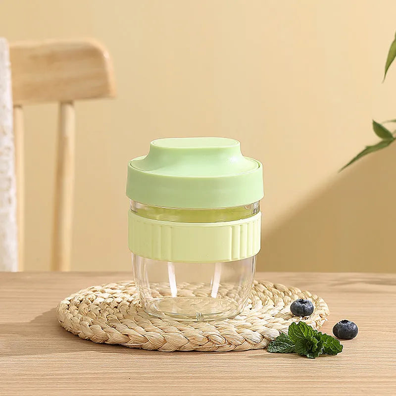 Green purple white pink salad cup with breakfast oat lid and spoon in 480ml or 570ml sizes