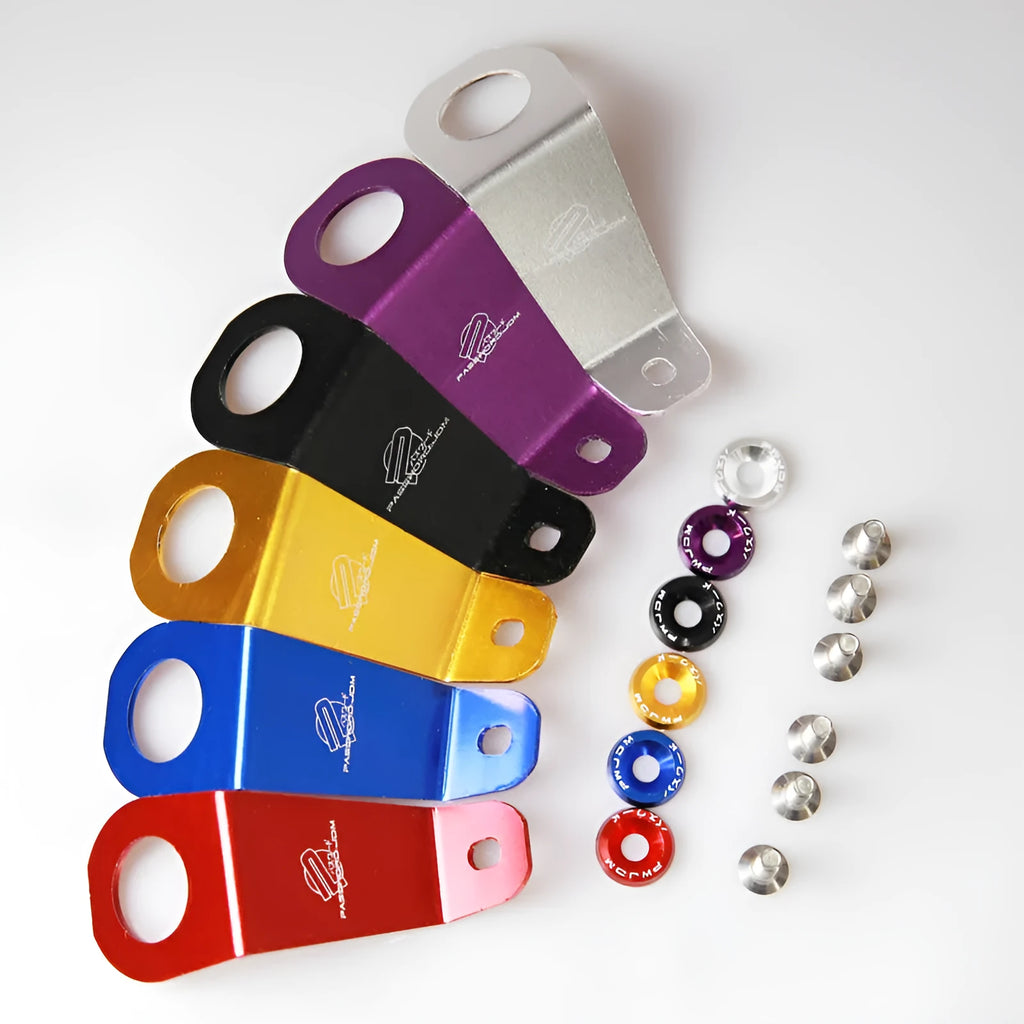 Aluminium alloy radiator bracket for Honda Civic EG in multiple colour options