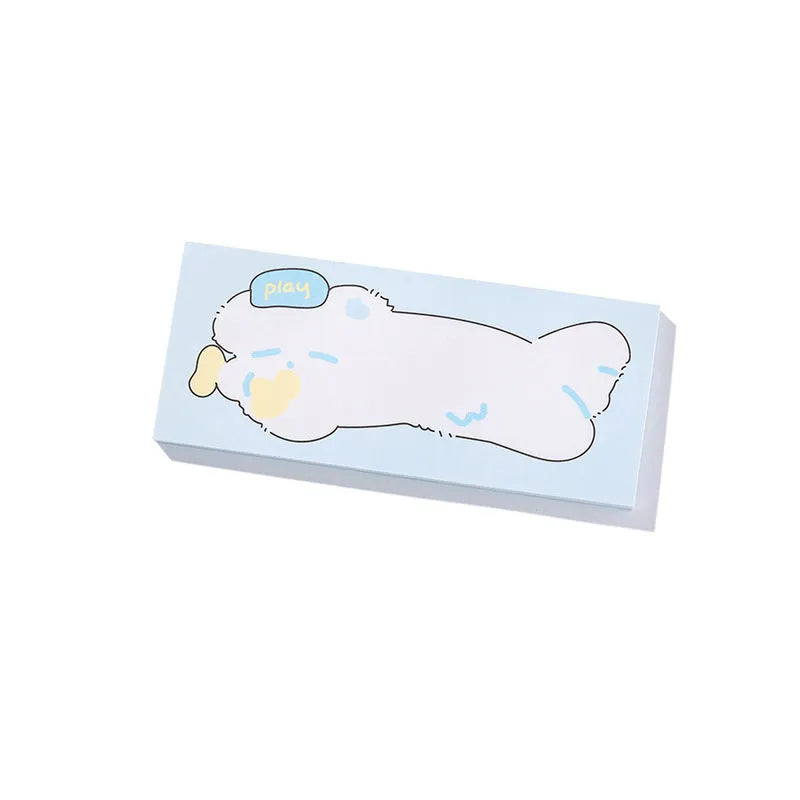 Cute cartoon hand account collage sticky notes in six Heartbeat Delivery Series styles with three size options
