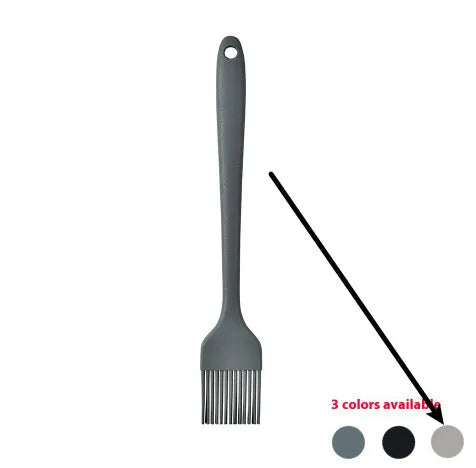 12 piece silicone kitchenware set with rotating storage bucket including ladle spatula and food clip in black