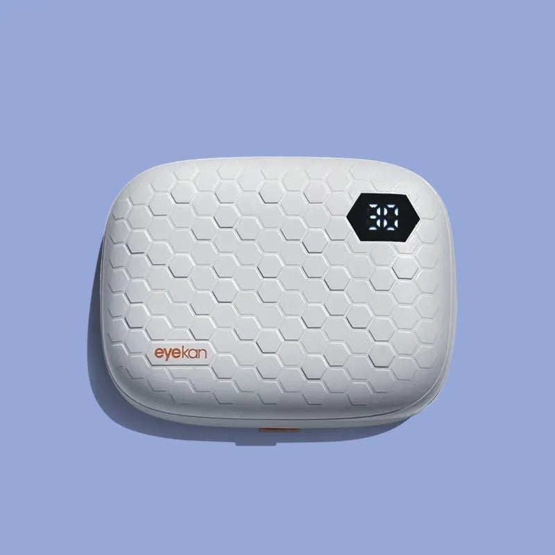 Automatic electric ultrasonic glasses cleaning machine in pearl white, blue or pink colours