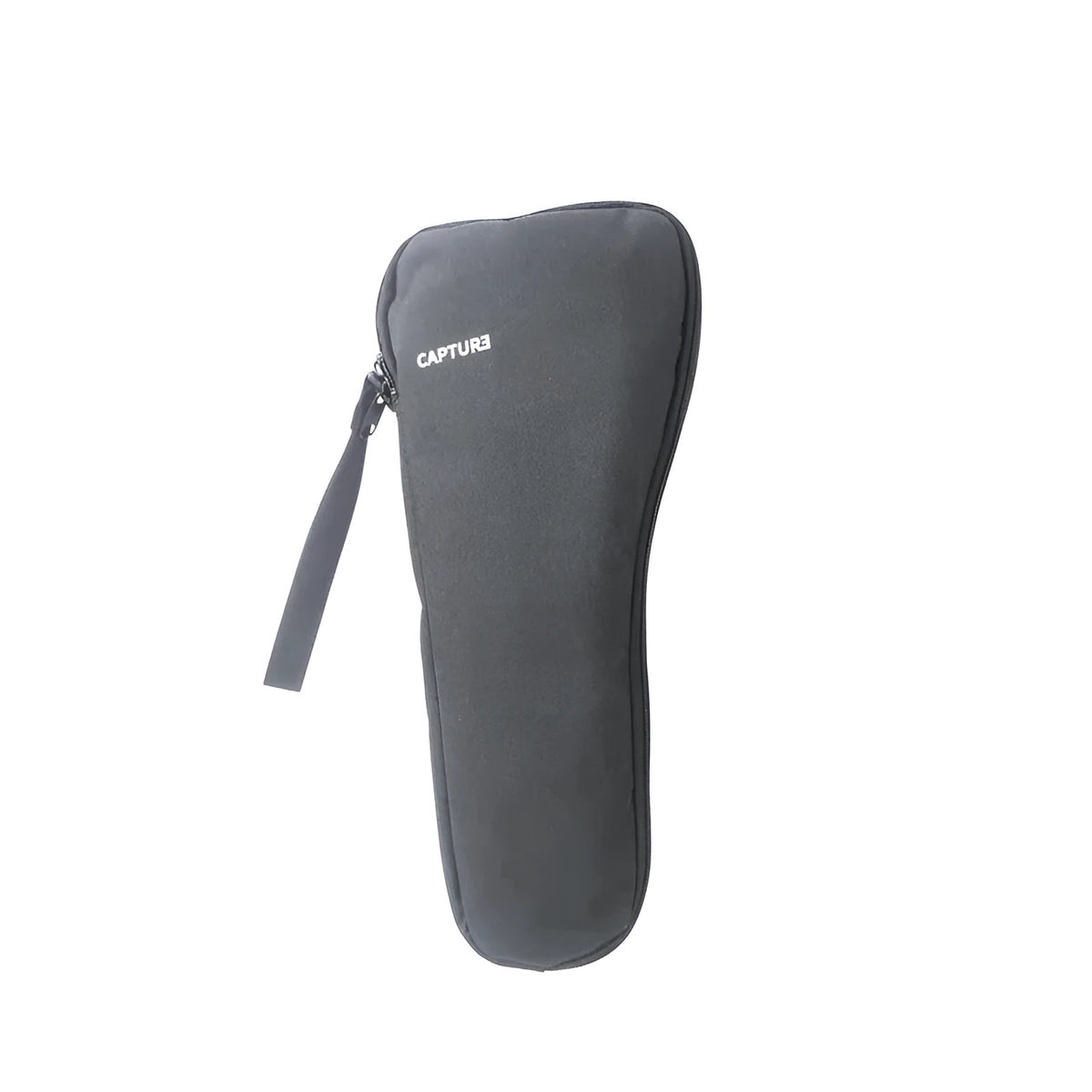 Black cloth storage bag for mobile phone stabilizer accessories with gimbal components inside