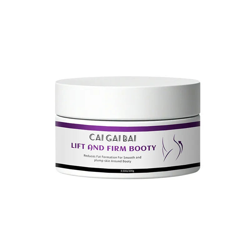 NDC 100g hip lifting and firming cream in packaging for home fitness use.
