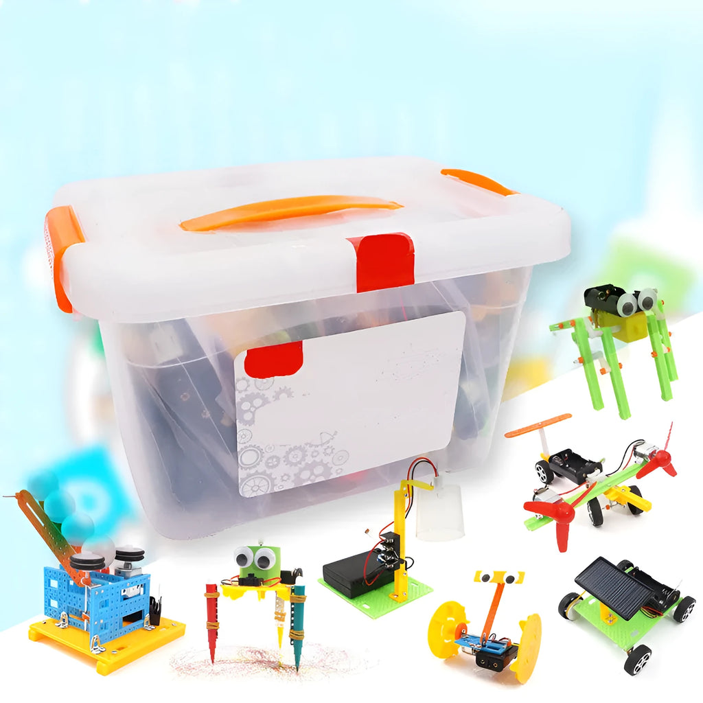 DIY puzzle assembling building blocks science experiment teaching aids measuring 29x22x4cm