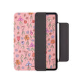 Flat polyurethane protective sleeve for 10.9-inch iPad Air with magnetic clip closure.