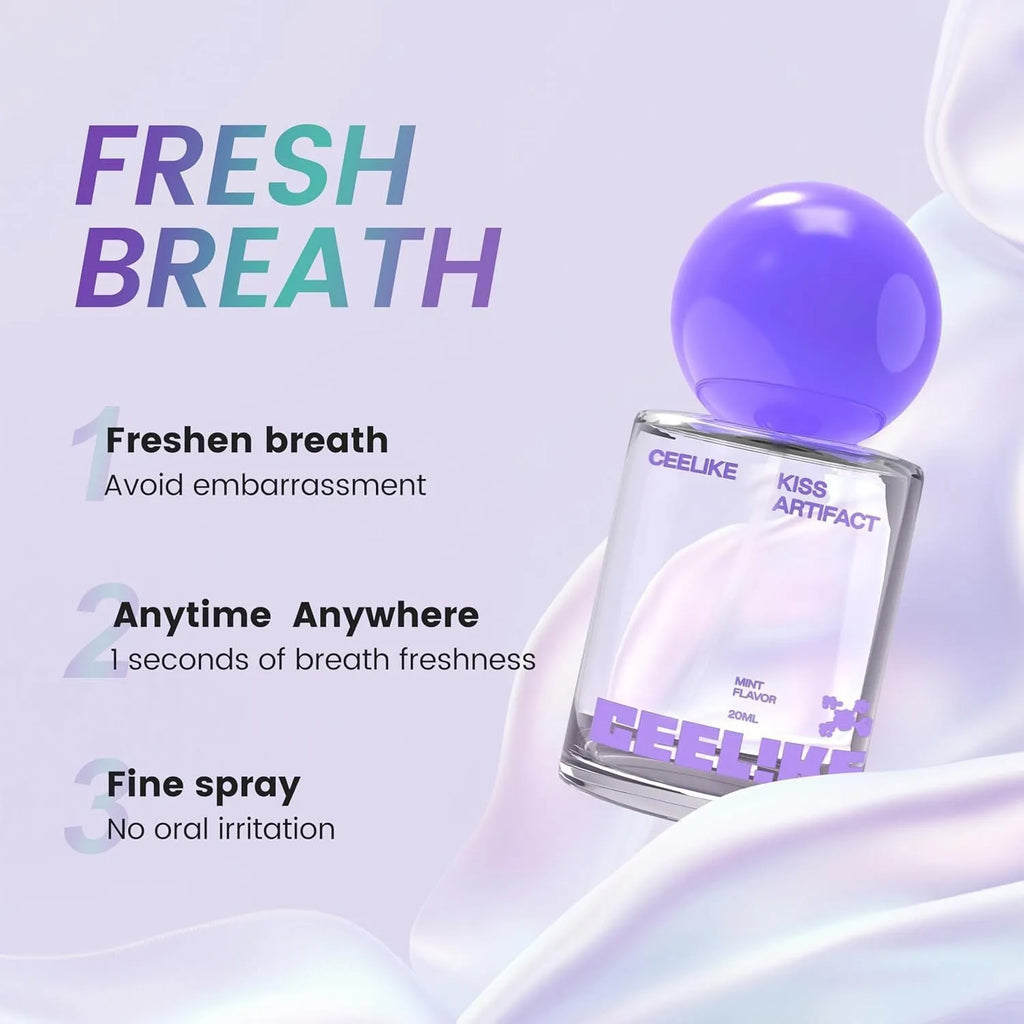 20ml portable oral spray bottle for probiotic and hydration care