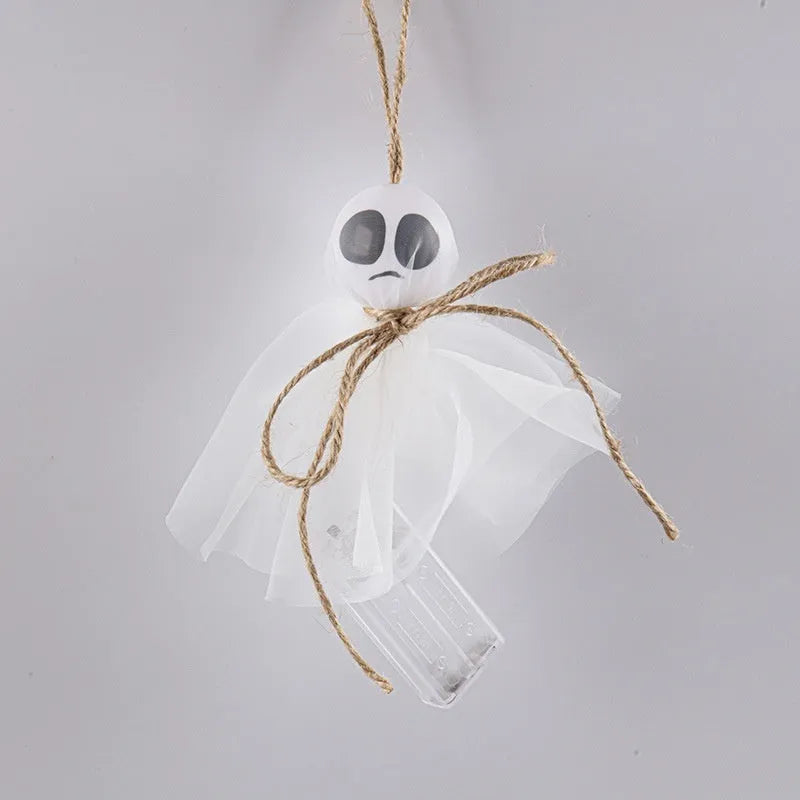 Halloween ghost LED lighting chain with colourful lights for venue decoration