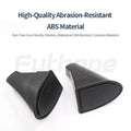 Two black ABS plastic car door trash cans for Tesla Model Y front seats