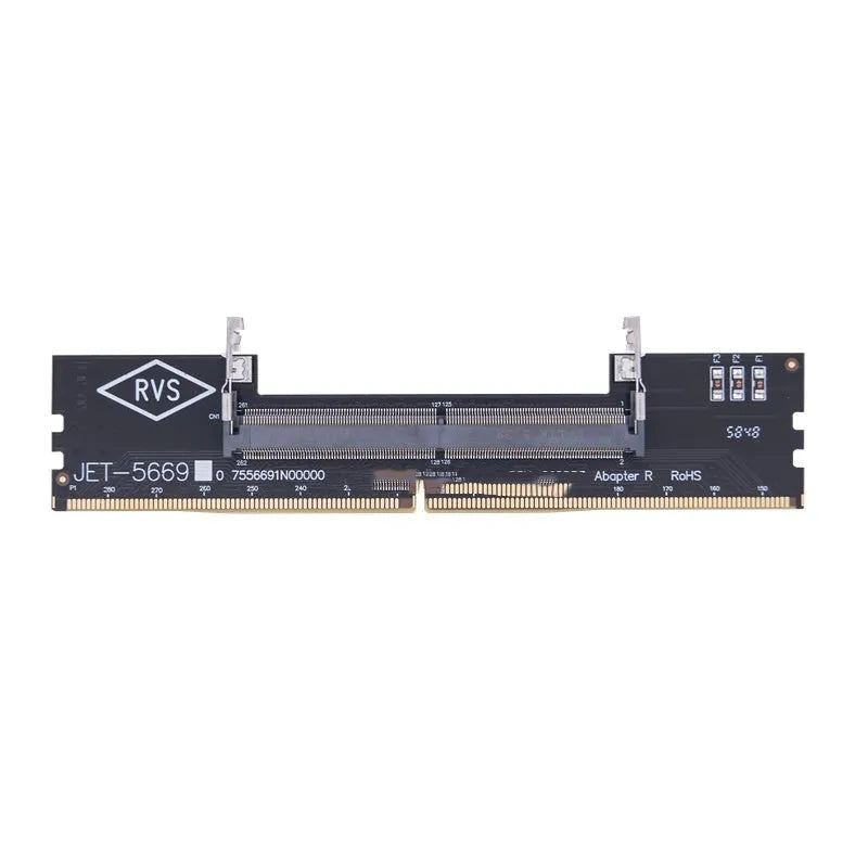 DDR4 laptop to desktop memory adapter card converting SO-DIMM to DIMM with ESD protection