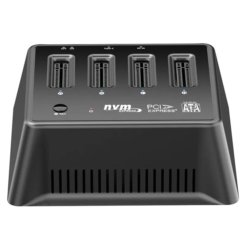Aluminium alloy M.2 dual protocol SSD cooling cover with 90x78x34mm dimensions