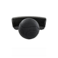 Steering wheel assist ball with silicone grip and metal bearing for single hand steering assistance