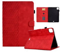 Frosted embossed leather iPad case with card holder and stand function in Diamond Green colour