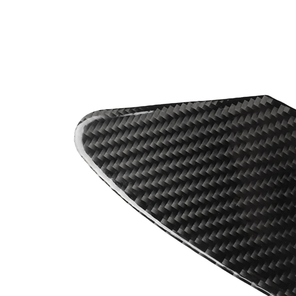 Carbon fibre USB charging port panel decorative sticker with 3M adhesive backing