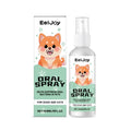 120ml pet oral spray bottle with chlorhexidine and mint extract for dog and cat dental care