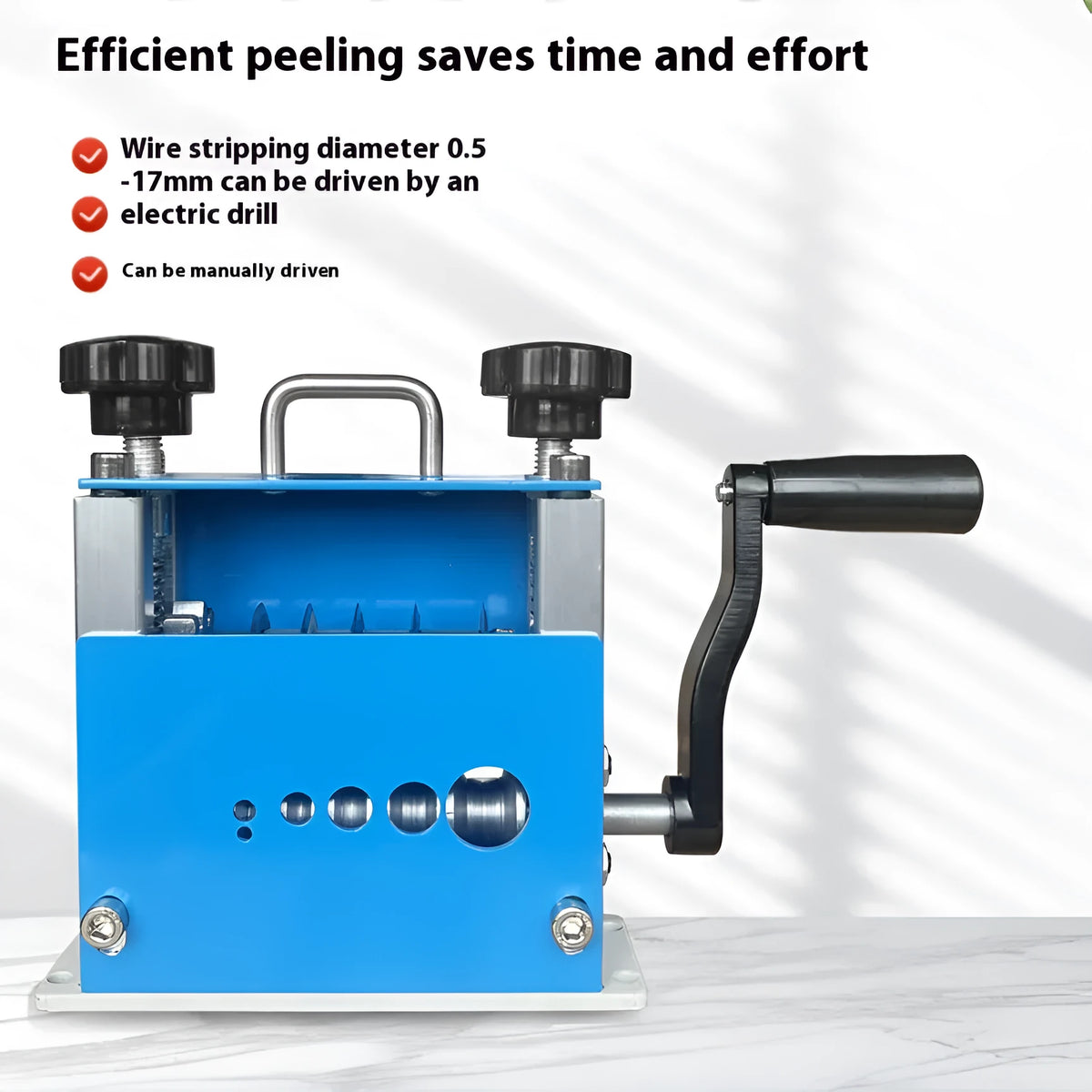 SD-017 manual wire stripping machine tool for 0.5mm to 17mm diameter cables
