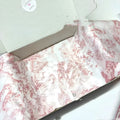 Single sheet of pink purple French MG decorative tissue paper measuring 50 by 70 centimetres.