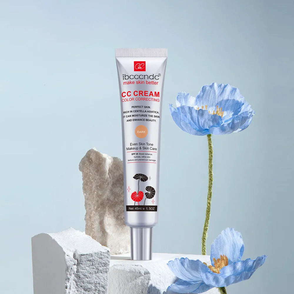 Erborian CC Cream tube with Centella Asiatica for colour correction in dark and light shades