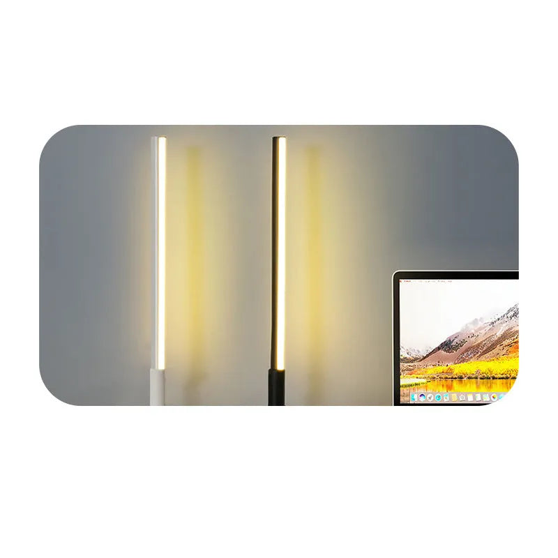 Black retro aluminium alloy LED atmosphere lamp with warm white and RGB lighting modes.