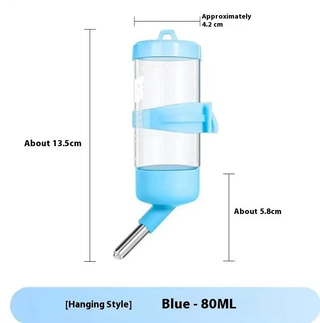 Ball Kettle Pet Water Feeder in assorted colours with leak-proof drinking water design
