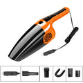 Black Hypa car vacuum cleaner with cigarette lighter power cable and compact design