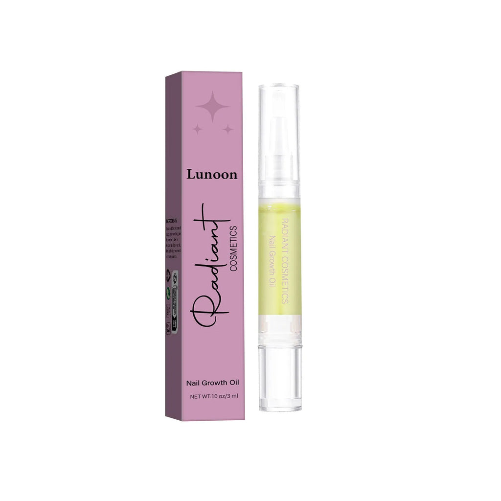 3ml wash-free nail growth treatment oil in portable applicator for nail care