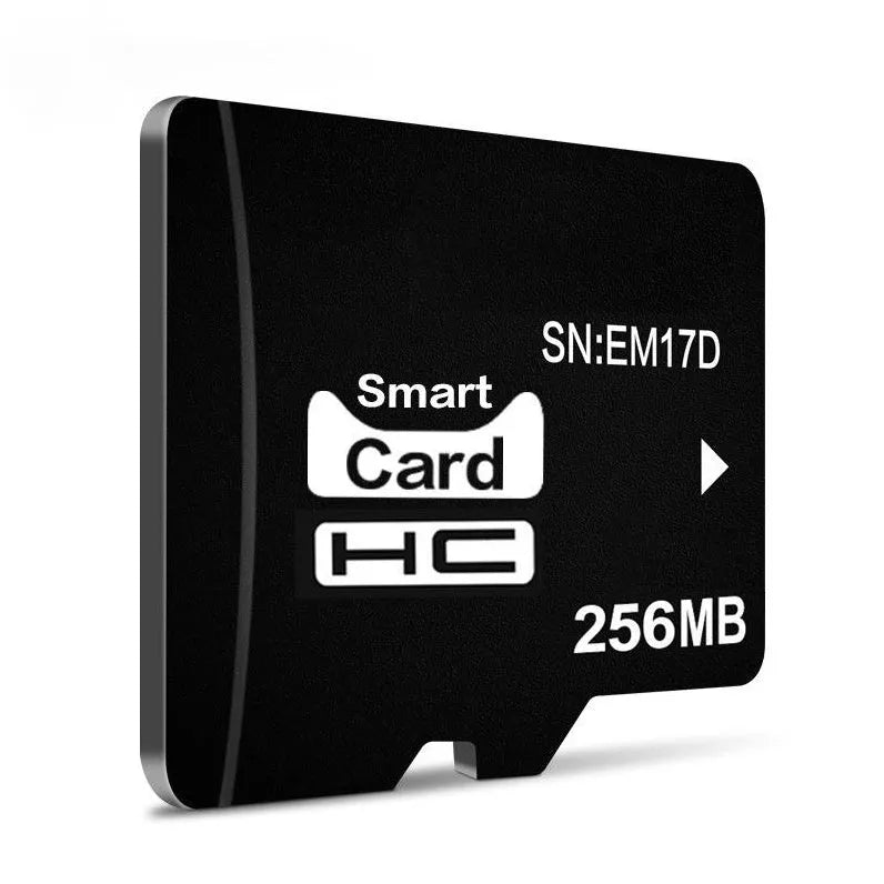 256MB TF series microSD memory card with beautiful packaging