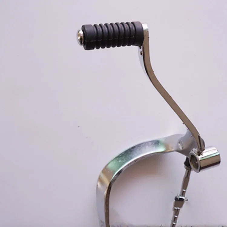 Motorcycle gear lever for GS125 with 300mm shaft showing coarse teeth on one side and fine teeth on the other