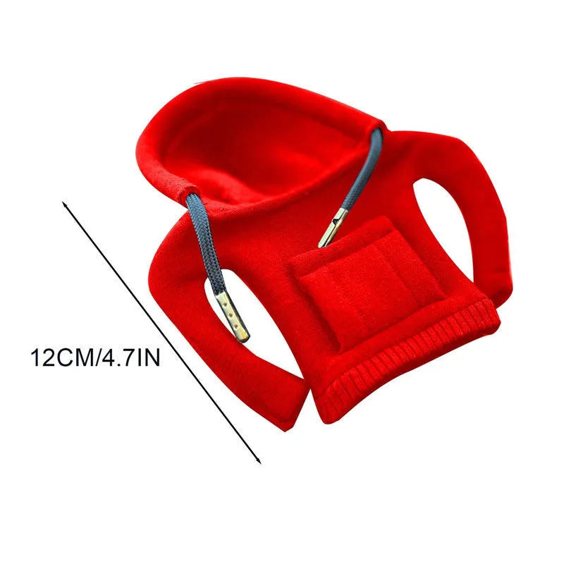 Pure cotton car gear lever sweater decoration in multiple colours on a gear knob.