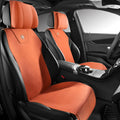 Tailored leather ultra thin car seat cover with technology drilling gradient hole positions in six colour options