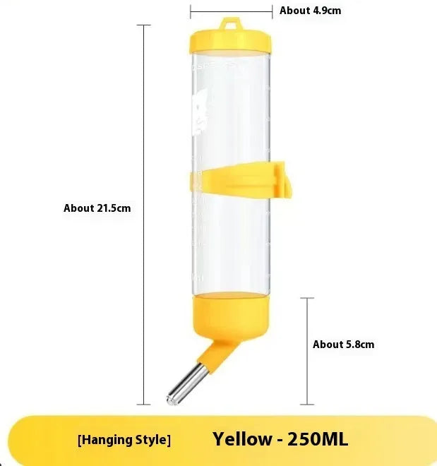 Ball Kettle Pet Water Feeder in assorted colours with leak-proof drinking water design