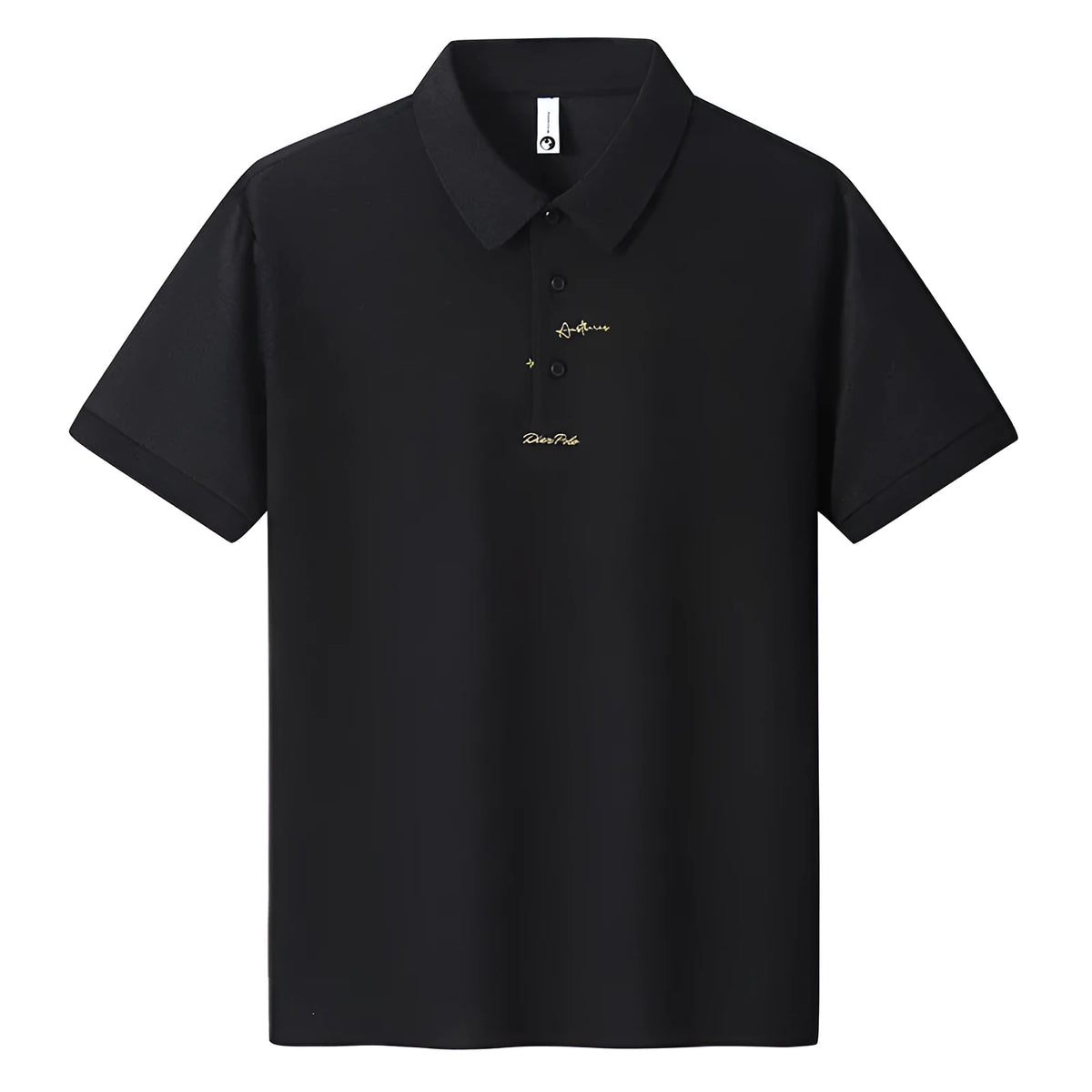 Men's casual cotton loose fit short sleeve t-shirt with a letters print, shown in multiple colours.