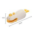 Small yellow duck rechargeable sealing machine with animal jacquard design and charging cable