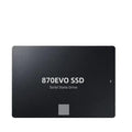 Samsung 870 EVO 2.5-inch SATA III internal solid state drive for PC and laptop storage upgrades.