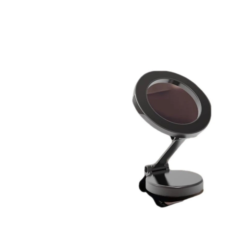 All-metal magnetic car phone mount in Qian colour on vehicle dashboard