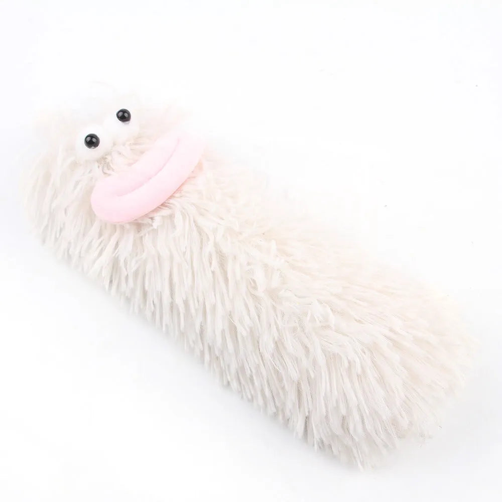 Interactive plush cat toy with crinkle sound and natural catnip filling in bright colours for indoor play