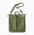 Canvas messenger bag with retro style, shoulder strap, and open showing 15-inch laptop compartment