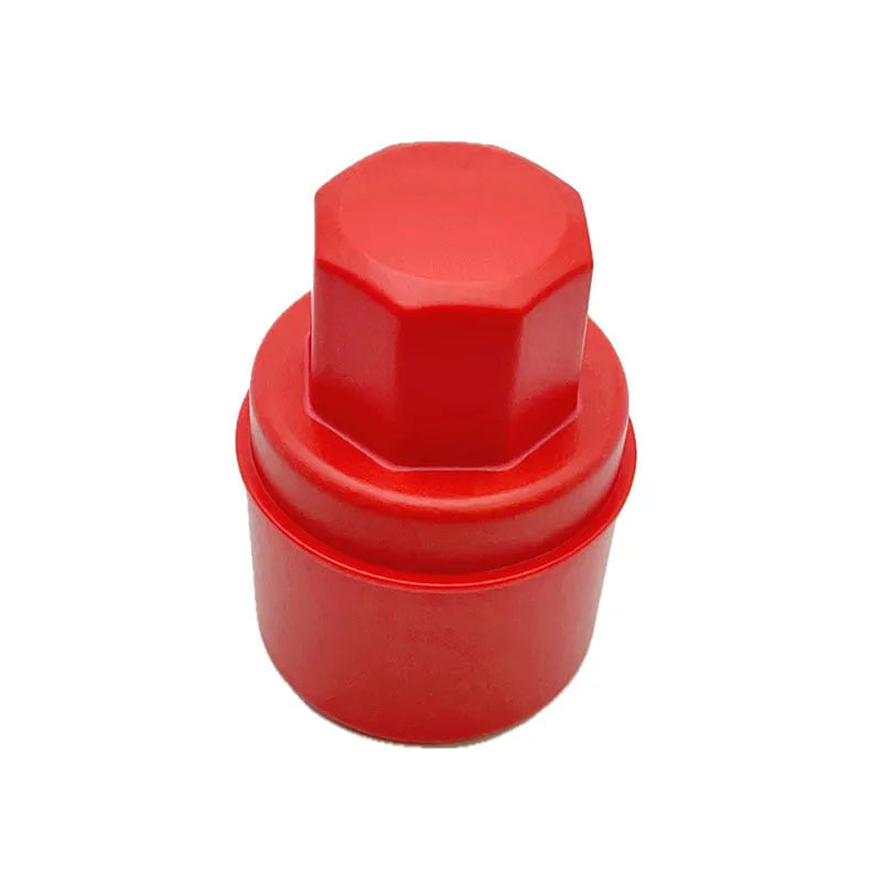 Car tyre polishing sponge brush with high-density waxing sponge and protective lid