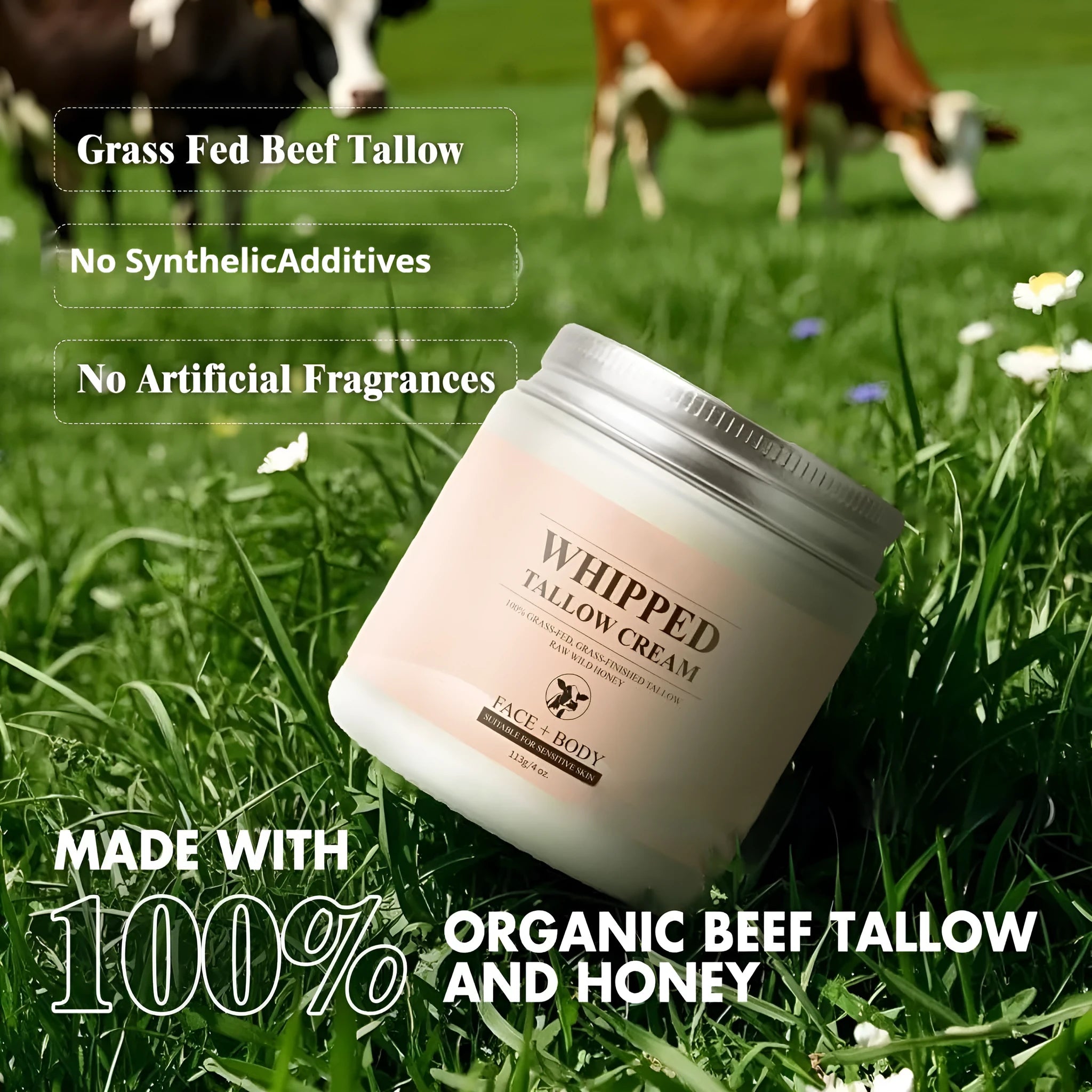 113g universal butter cream jar for dry and sensitive skin moisture replenishment