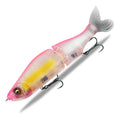 185mm hard plastic fashion tossing bass fishing swimming bait lure on a blue background.