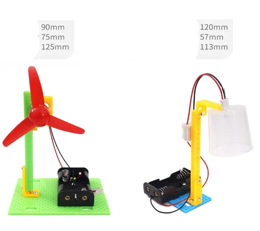DIY puzzle assembling building blocks science experiment teaching aids measuring 29x22x4cm