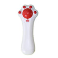 Cartoon design cat massage comb and dental toy with rounded teeth and catnip compartment