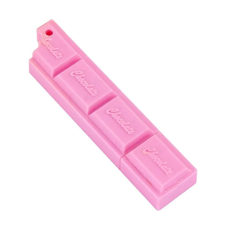 Chocolate cartoon simulation ballpoint pen with 0.5mm bullet tip in plastic body.