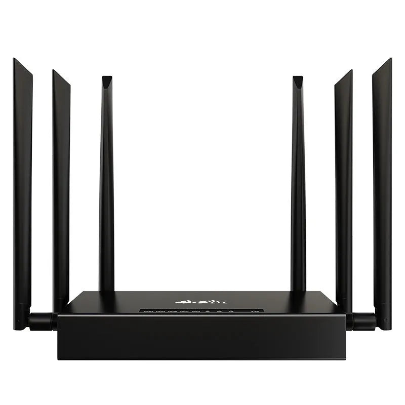 Industrial iron box 4G/3G router with DC power supply and optional antennas
