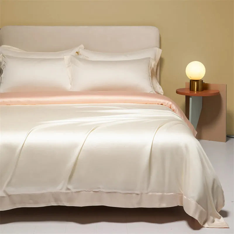 Lenzing Tencel Lyocell 200 thread count bedding set in selected colour with quilt cover and pillowcases