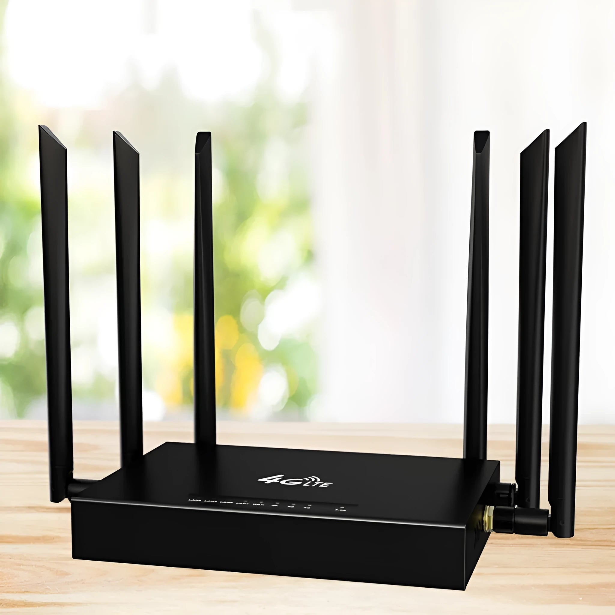 Industrial iron box 4G/3G router with DC power supply and optional antennas