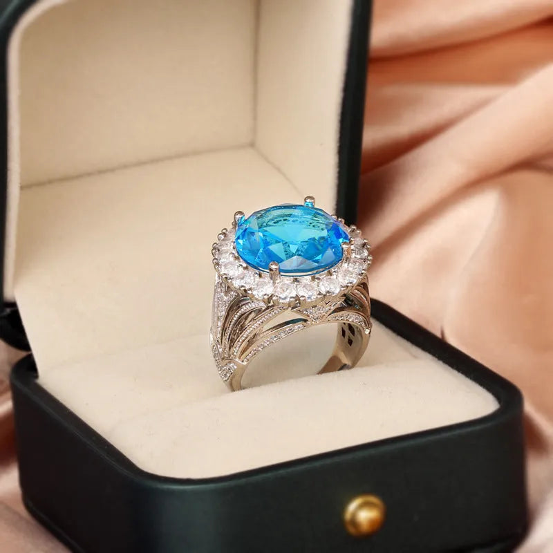 Italian court retro hollow women's ring in brass white steel available sizes 6-10