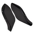Harley motorcycle side wing head cover pair in black or transparent for Touring models 1996-2013
