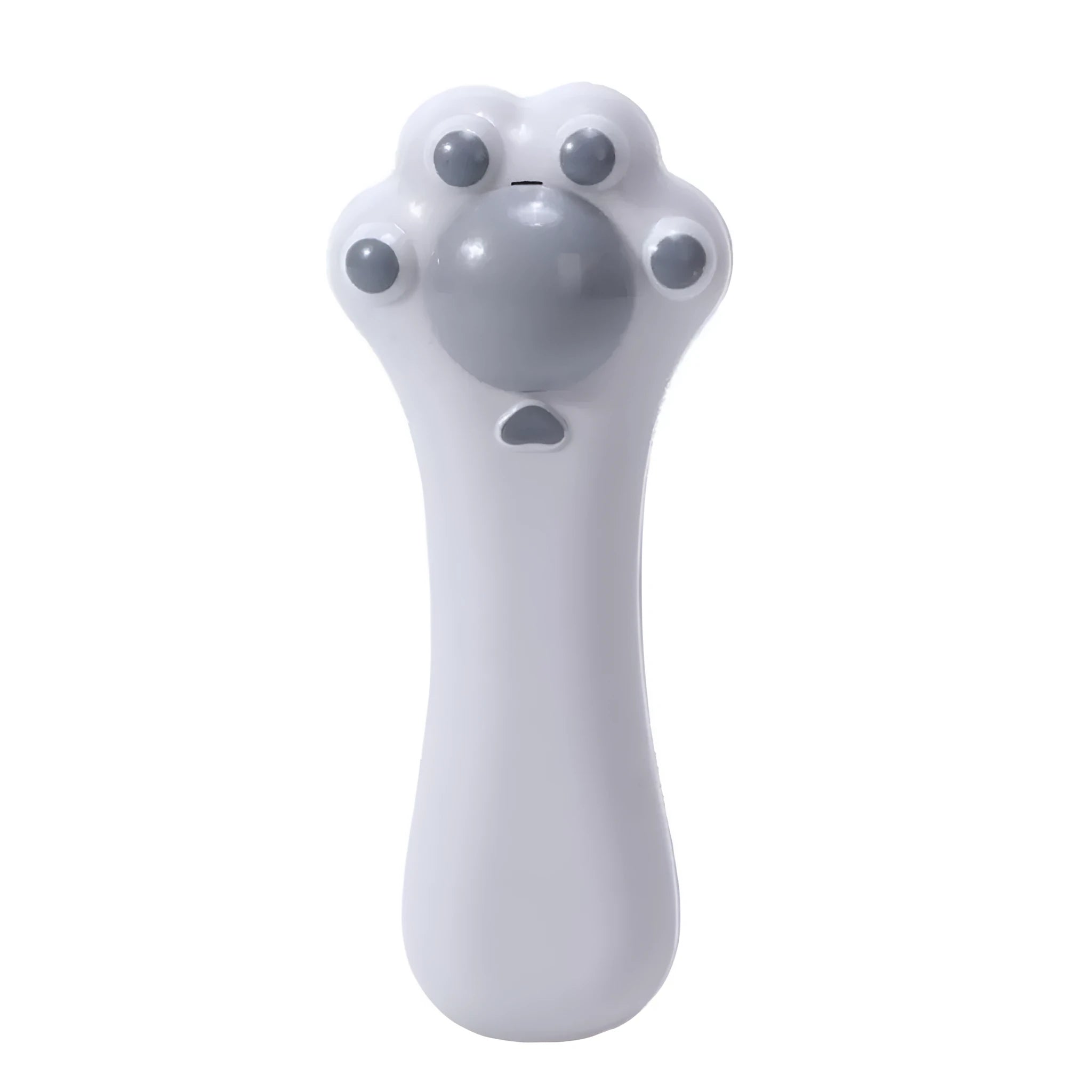 Cartoon design cat massage comb and dental toy with rounded teeth and catnip compartment