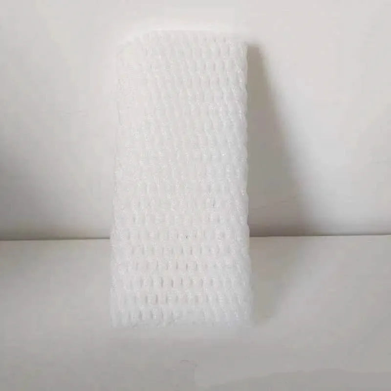 White foam fruit protective net for shockproof packaging in multiple sizes